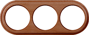 Рамка Werkel WL15-frame-03 / Рамка на 3 поста (итальянский орех)