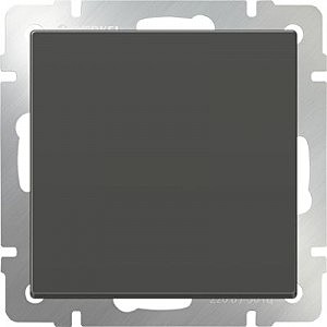 Выключатель Серо-коричневый WL07-SW-1G/Выключатель одноклавишный (серо-коричневый)