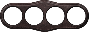 Рамка Werkel WL20-frame-04 / Рамка на 4 поста (венге)