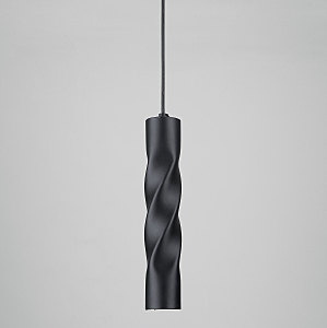 Светильник подвесной Scroll 50136/1 LED черный 5W