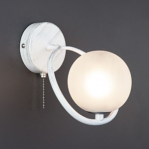 Настенное бра Camomile 70089/1 белый с серебром