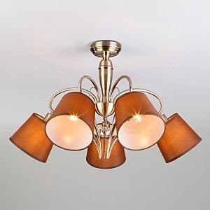 Потолочная люстра Lilly 60074/5 античная бронза