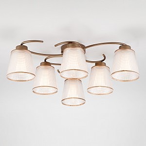 Потолочная люстра Phortos 60075/6 античная бронза