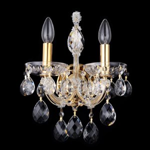 Настенное бра Isabel ISABEL AP2 GOLD/TRANSPARENT