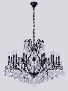Подвесная люстра Magnifico MAGNIFICO SP19 BLACK/TRANSPARENT
