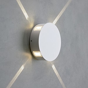 Уличный настенный светильник Techno LED 1545 TECHNO LED BEAM белый
