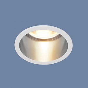 Встраиваемый светильник 7004 7004 MR16 WH/SL белый/серебро