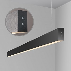 Светильник подвесной Elektrostandart Линейный светодиодный подвесной двусторонний светильник (LS-01-2-128-35-6500-MSh)