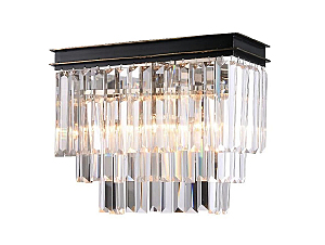Настенное бра 31100 31102/A black+gold