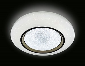 Светильник потолочный Orbital Crystal Sand FS1233 WH/SD 48W D390
