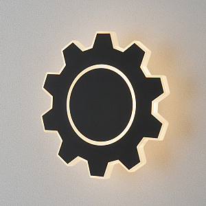 Настенное бра Gear Gear M LED черный (MRL LED 1095)