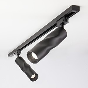 Трековый светильник Scroll Royal Черный 5W 4200K (LTB26) однофазный