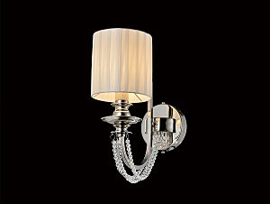 Настенное бра 1400 1401/A nickel beige