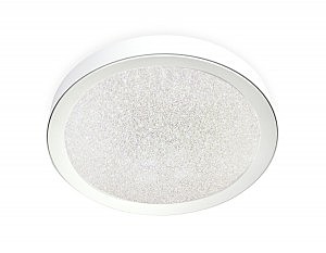 Светильник потолочный Crystal Sand FS1212 WH/WH 64W+23W D500