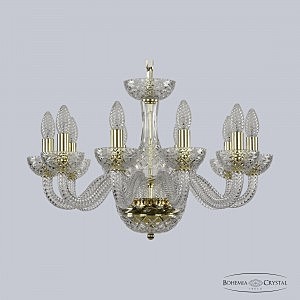 Подвесная люстра 1310 1310/10/195 G Cl/Clear/M-1F