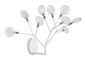 Настенное бра Evita EVITA AP9 WHITE/TRANSPARENT