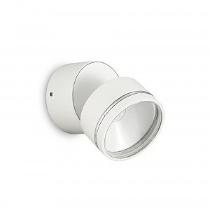 Уличный настенный светильник Omega OMEGA ROUND AP1 BIANCO