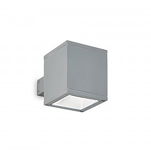 Уличный настенный светильник Snif SNIF SQUARE AP1 GRIGIO