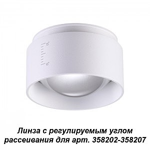 Линза с регулируемым углом рассеивания Lenti 358208