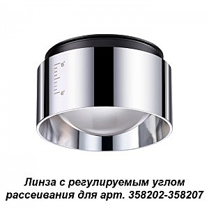 Линза с регулируемым углом рассеивания Lenti 358210
