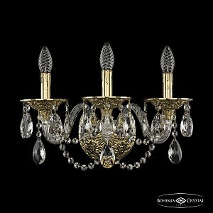 Настенное бра Bohemia 16102B/3/165/XL G