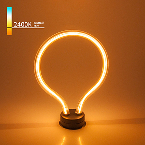 Светодиодная лампа Elektrostandard Art filament 4W 2400K E27 round (BL150)