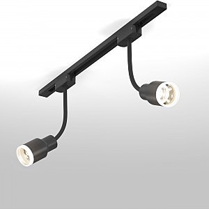 Трековый светильник Molly Molly Flex Черный 7W 4200K (LTB38) однофазный