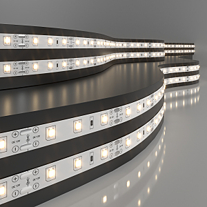 LED лента Лента 12V Лента светодиодная 60Led 4,8W IP20 3300K теплый белый (2835 12V 60Led 4,8W IP20) a040995