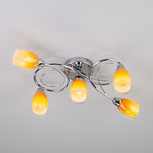 Потолочная люстра Potpourri 30153/5 желтый