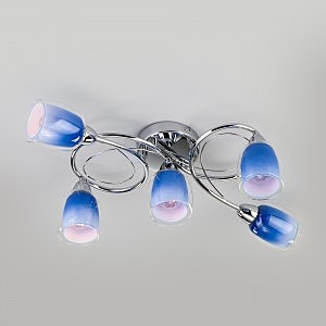 Потолочная люстра Potpourri 30153/5 синий
