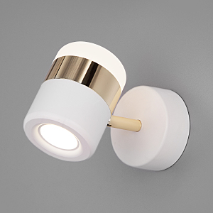 Светильник спот Oskar 20165/1 LED золото/белый 9W