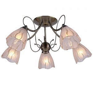 Потолочная люстра Arte Lamp MONICA A6189PL-5AB