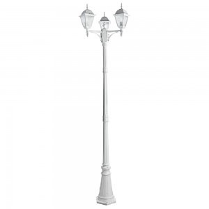 Столб фонарный уличный Arte Lamp BREMEN A1017PA-3WH
