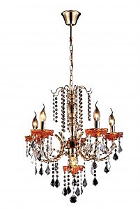 Хрустальная люстра Arte Lamp VOLPE A3303LM-5-1GO