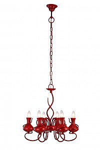 Подвесная люстра Arte Lamp VASO A6819LM-6RD