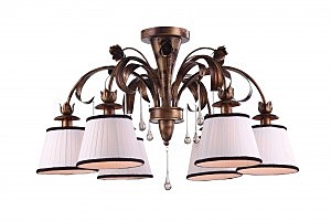 Потолочная люстра Arte Lamp BORGIA A8100PL-6GA