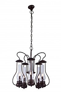 Подвесная люстра Arte Lamp BULBO A8955LM-5BR