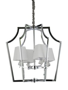 Подвесная люстра Montero LDP 1249-4 CHR+WT
