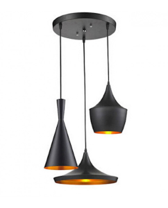 Светильник подвесной Foggi LDP 7712-3 BK