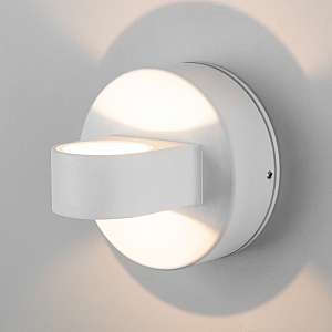 Уличный настенный светильник Techno LED 1523 TECHNO LED Glow белый