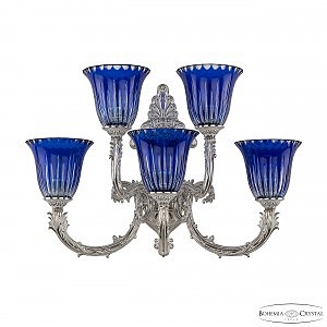 Настенное бра 7109 7109B15/3+2/210 NW P2 U Clear-Blue/H-1K