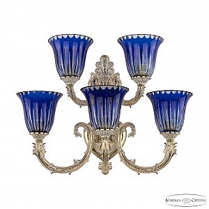 Настенное бра 7109 7109B16/3+2/210 GW P2 U Clear-Blue/H-1K