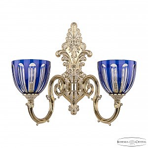 Настенное бра 7203 7203B15/2/210 GW P1 U Clear-Blue/H-1H