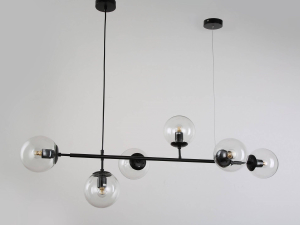 Подвесная люстра Lumina Deco LDP 6034-6 BK
