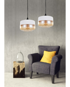 Светильник подвесной Lumina Deco LDP 6808 WT+TEA