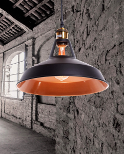 Светильник подвесной Lumina Deco LDP 6857 BK+GD