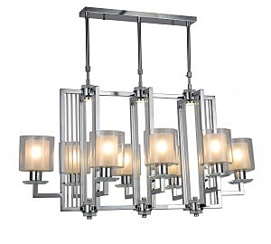 Люстра на штанге Manhattan LDP 8012-8P CHR