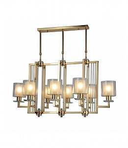 Люстра на штанге Manhattan LDP 8012-8P F.GD