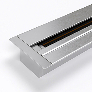 Шинопровод Track Rail SL Recessed TRLM-1-200-CH / Встраиваемый однофазный шинопровод серебристый (2м.)