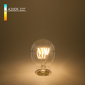 Светодиодная лампа Elektrostandard Classic FD 6W 4200K E27 (A60 спираль прозрачный) ( BLE2708)